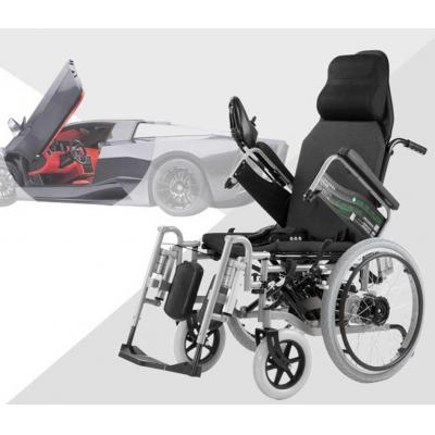 贝珍BZ-6113 电动轮椅车 可抬腿后躺 自动刹车...