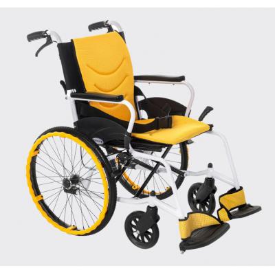 互邦轮椅 HBL30-12手动轮椅铝合金小巧轻便折叠 旅行旅游轮椅 大轮轮椅 小轮